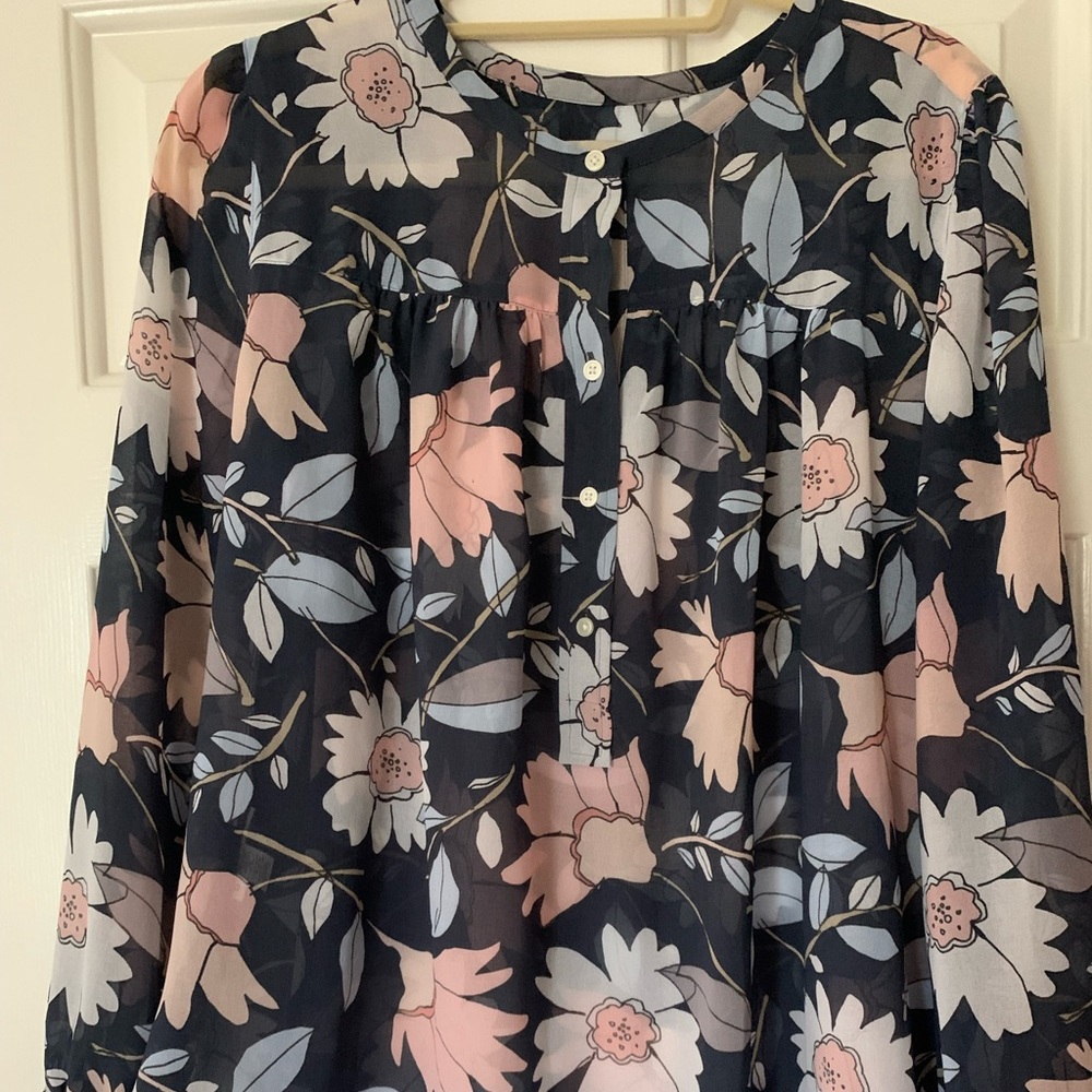 LOFT blouse. Light and flows so nicely.